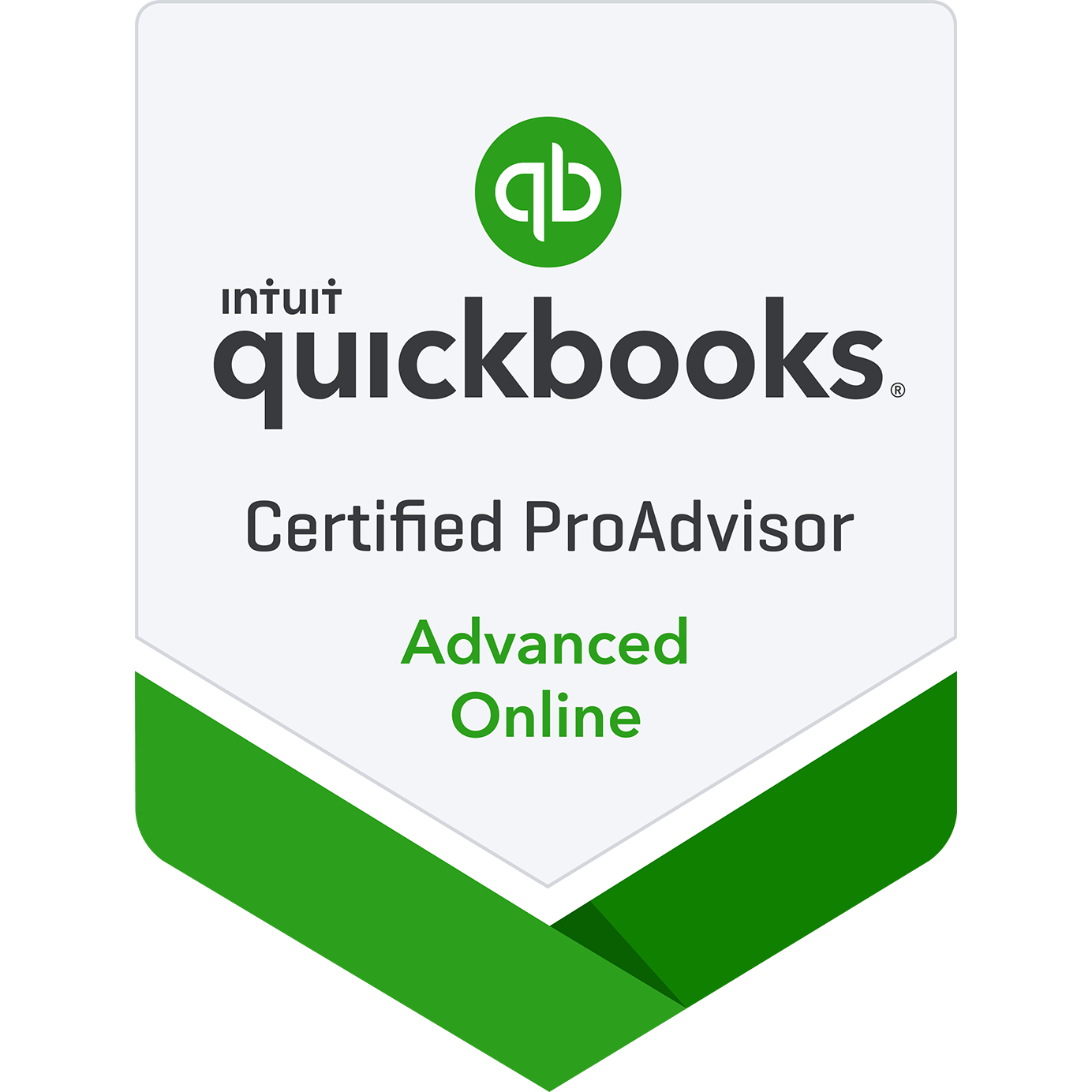 QuickBooks Online Advanced Certified ProAdvisor badge